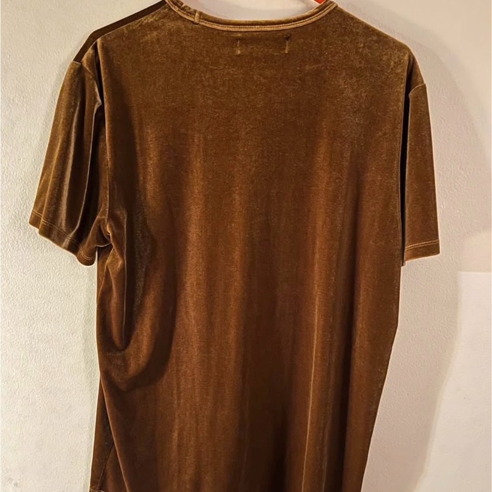 Forever 21 Men's Short Sleeve Brown Tee - Picture 2 of 3